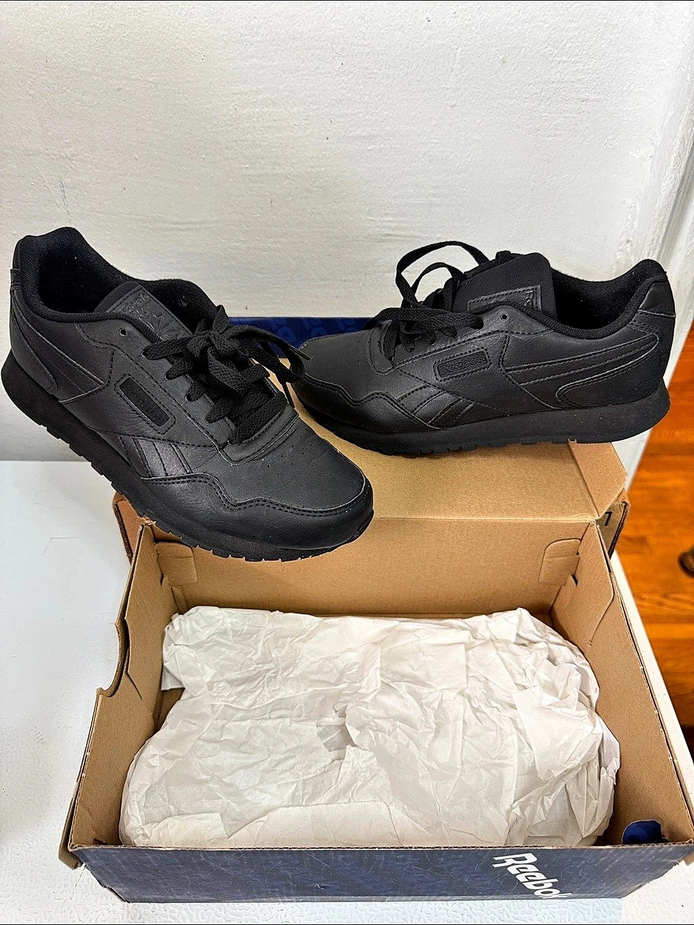 Reebok Charman Run Women's Black Sneakers US 6.5